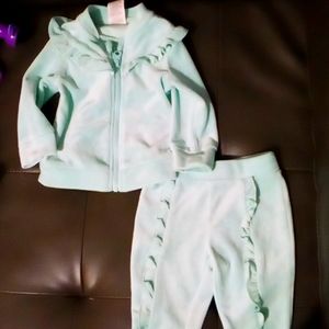 Wondernation Set, 0-3M, jacket with pants